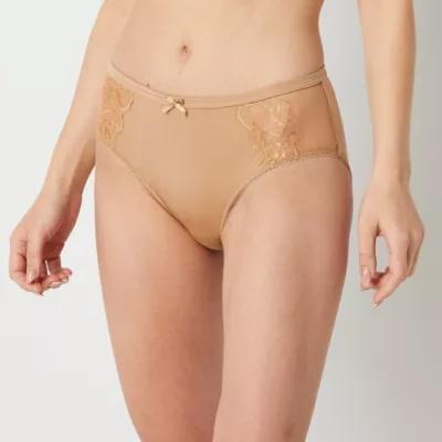 Ambrielle Satin With Lace Hipster Panty Product Image