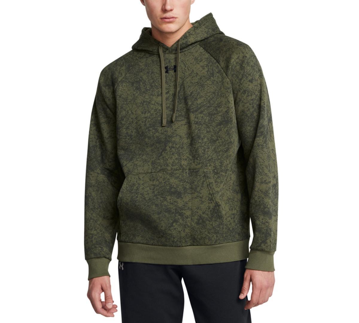 Mens UA Rival Fleece Camo Printed Hoodie Product Image