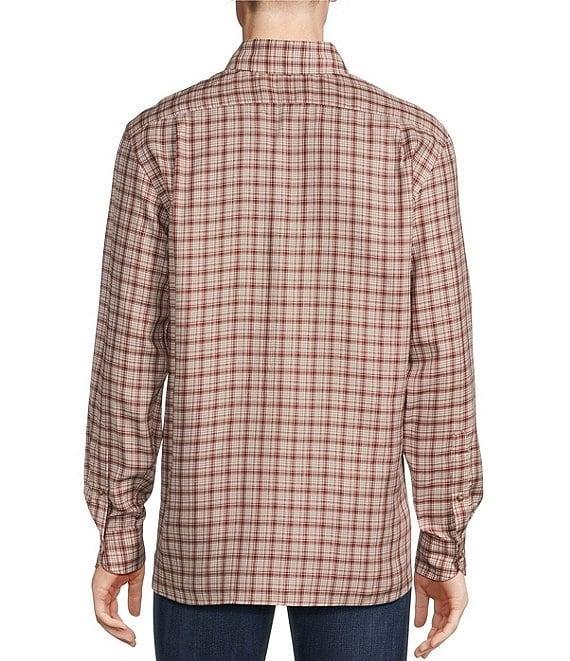 Cremieux Blue Label Plaid Twill Long Sleeve Woven Shirt Product Image