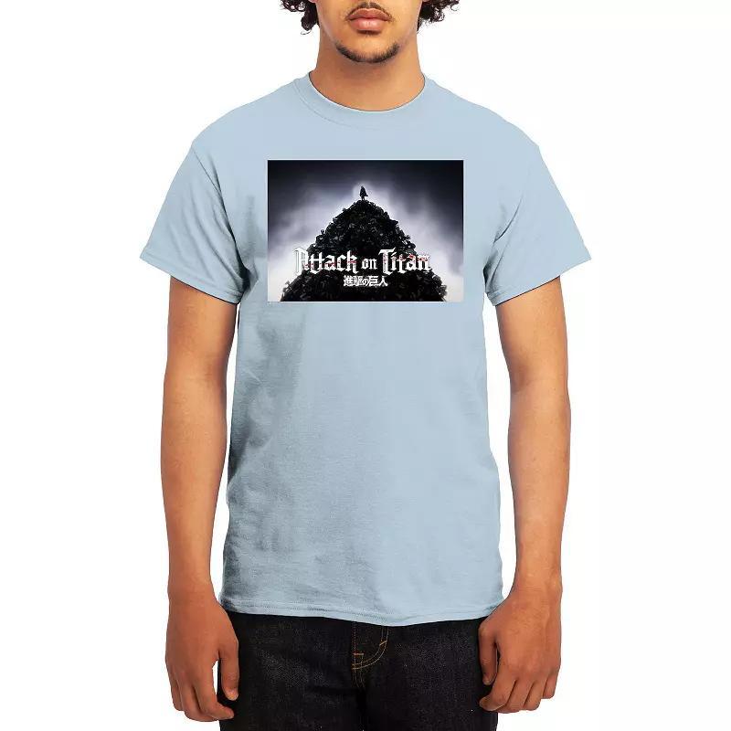 Men's Attack on Titan Tee, Size: Small, Turquoise Product Image