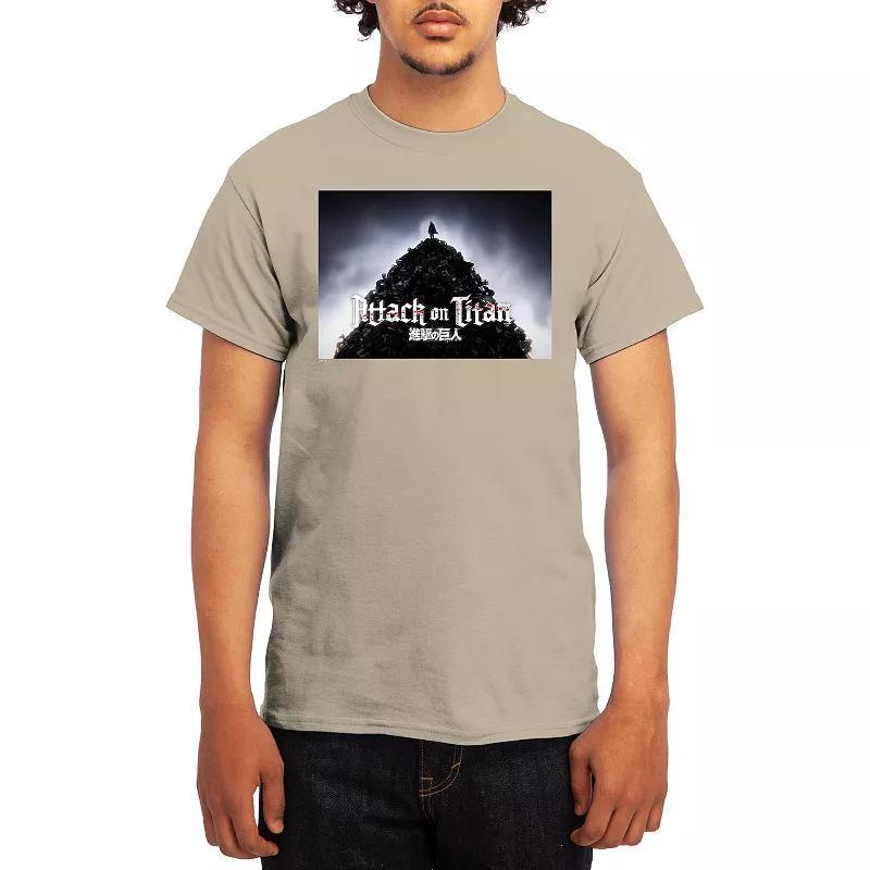 Men's Attack on Titan Tee, Size: Small, Turquoise Product Image