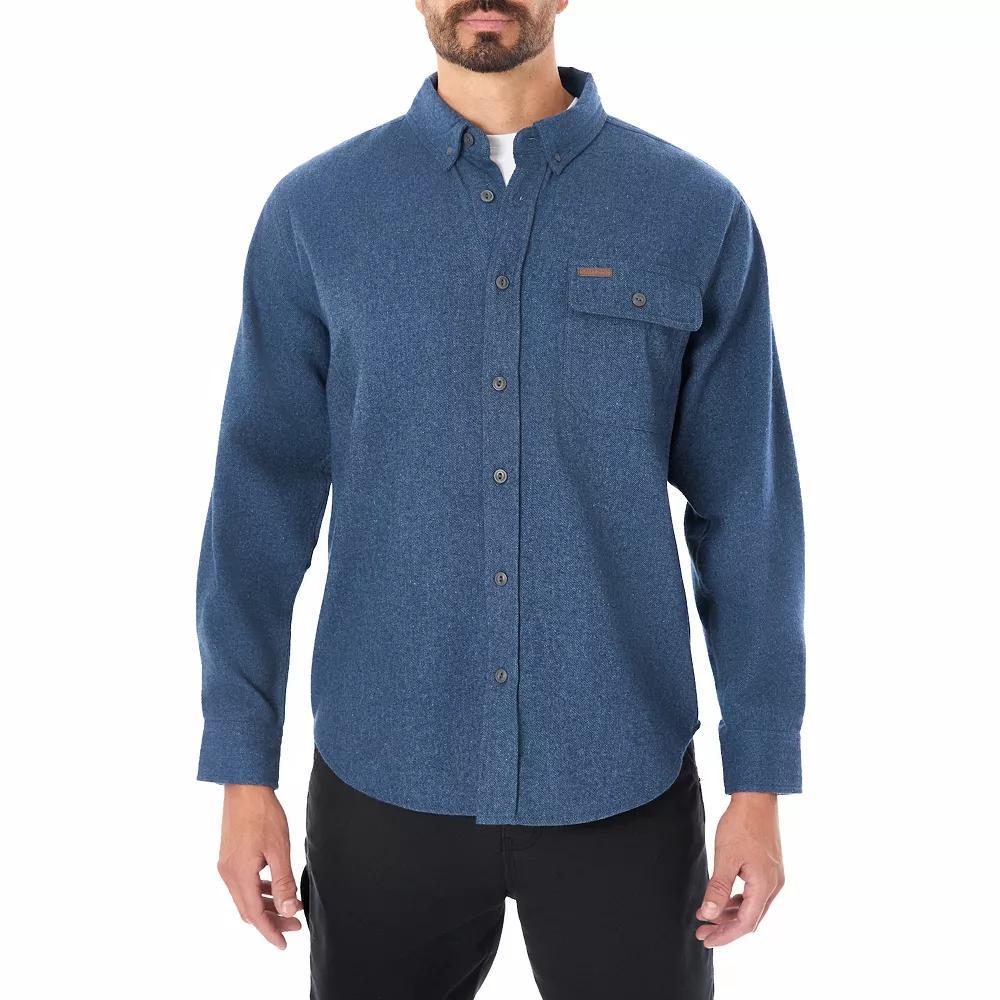 Men's Smith's Workwear Extra Heavyweight Chamois Flannel Shirt,  Product Image