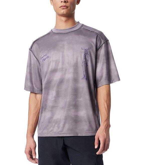 Cross Eyed Moose Oversized Short Sleeve Graphic T-Shirt Product Image