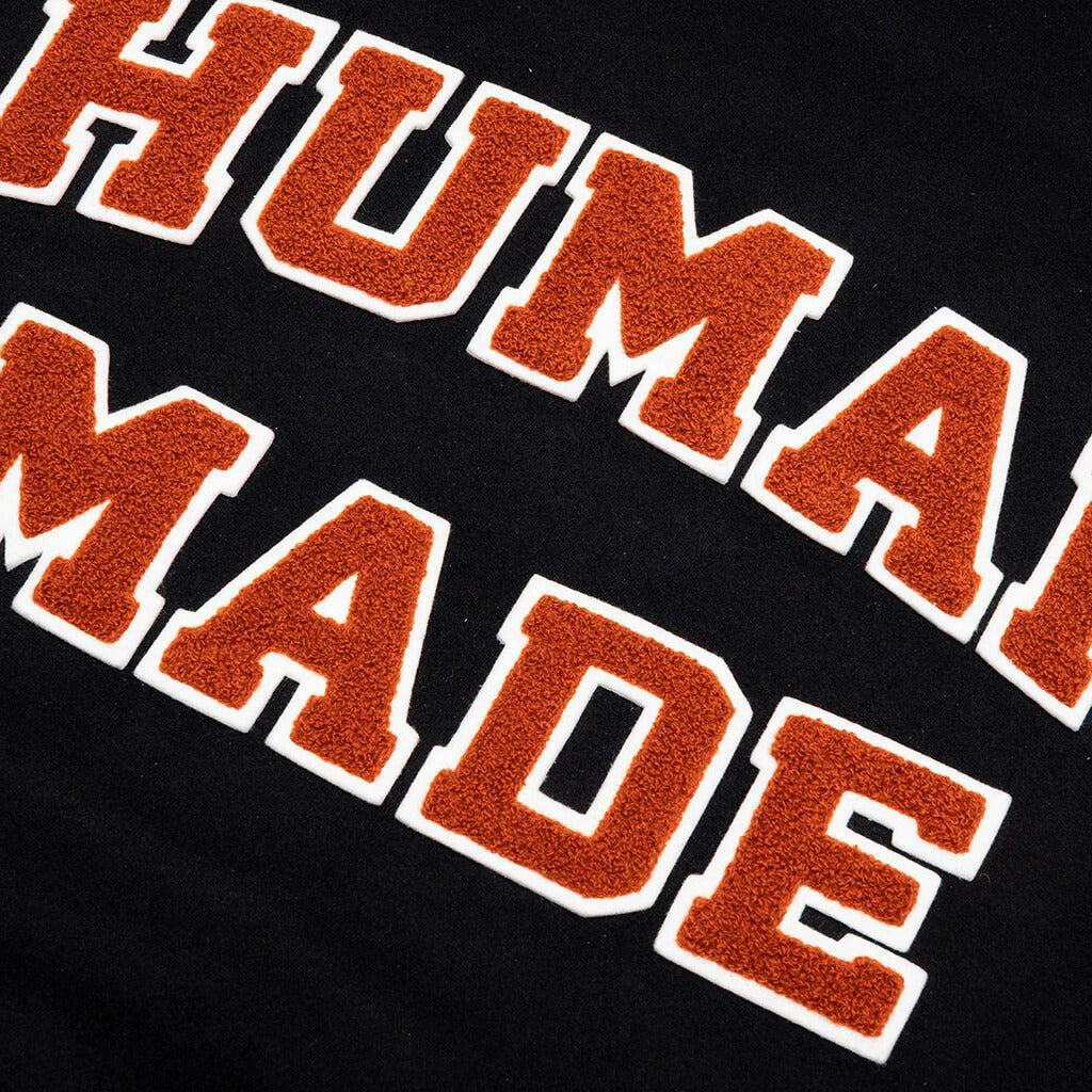 Varsity Jacket - Black Male Product Image