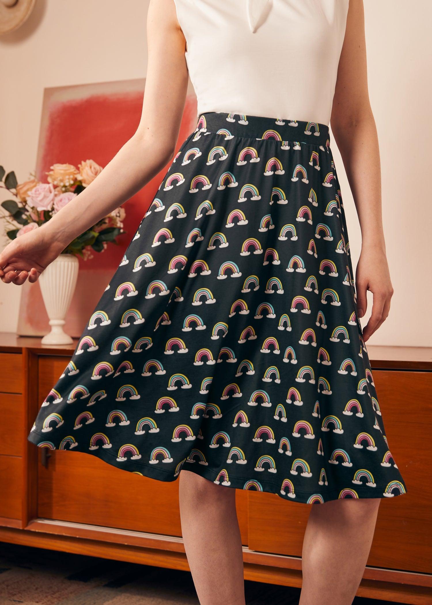 Excellence Attained Knit Midi Skirt Product Image