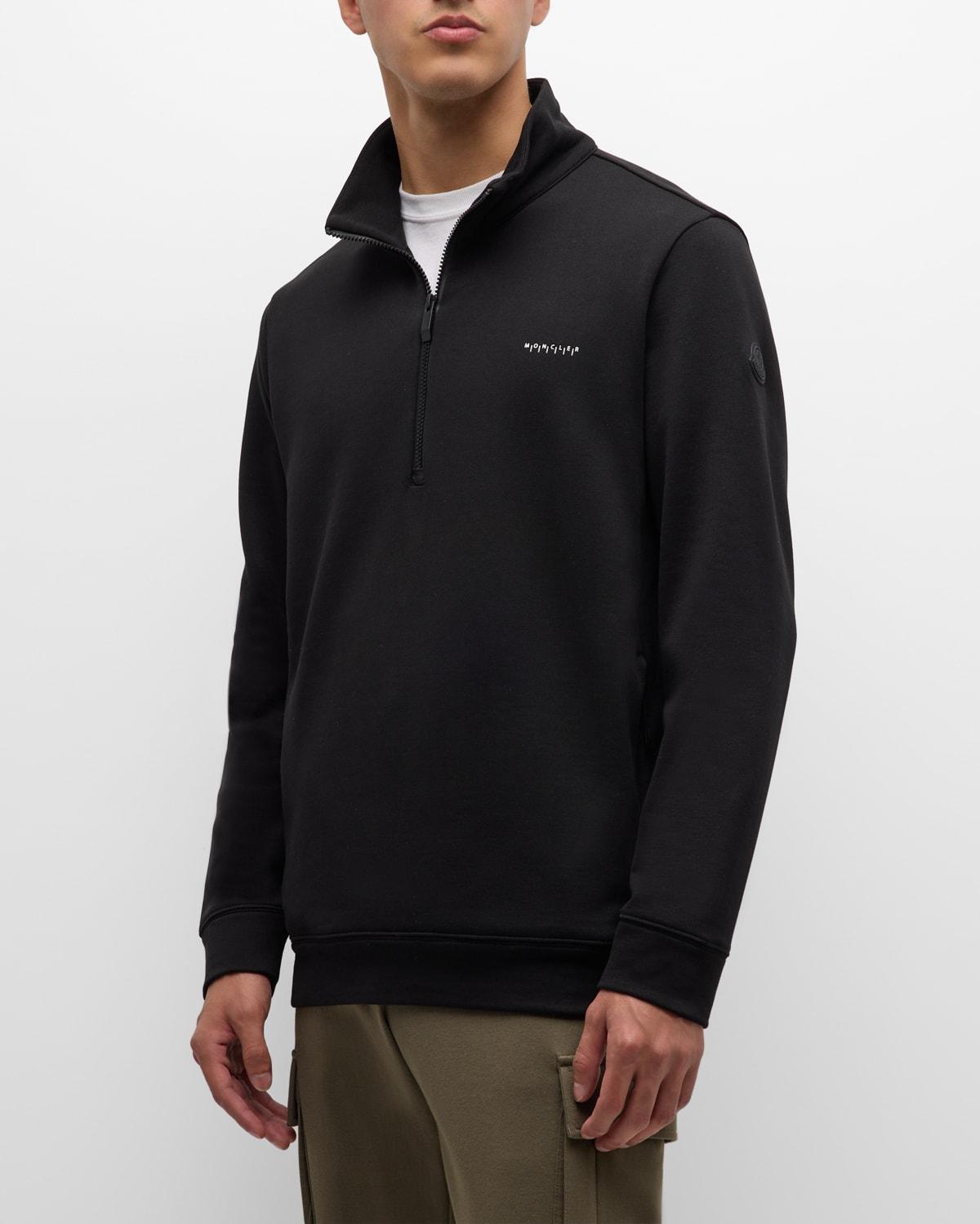 Mens Quarter-Zip Travel Sweatshirt Product Image