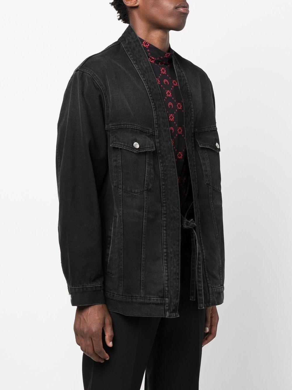 long-sleeve denim jacket Product Image