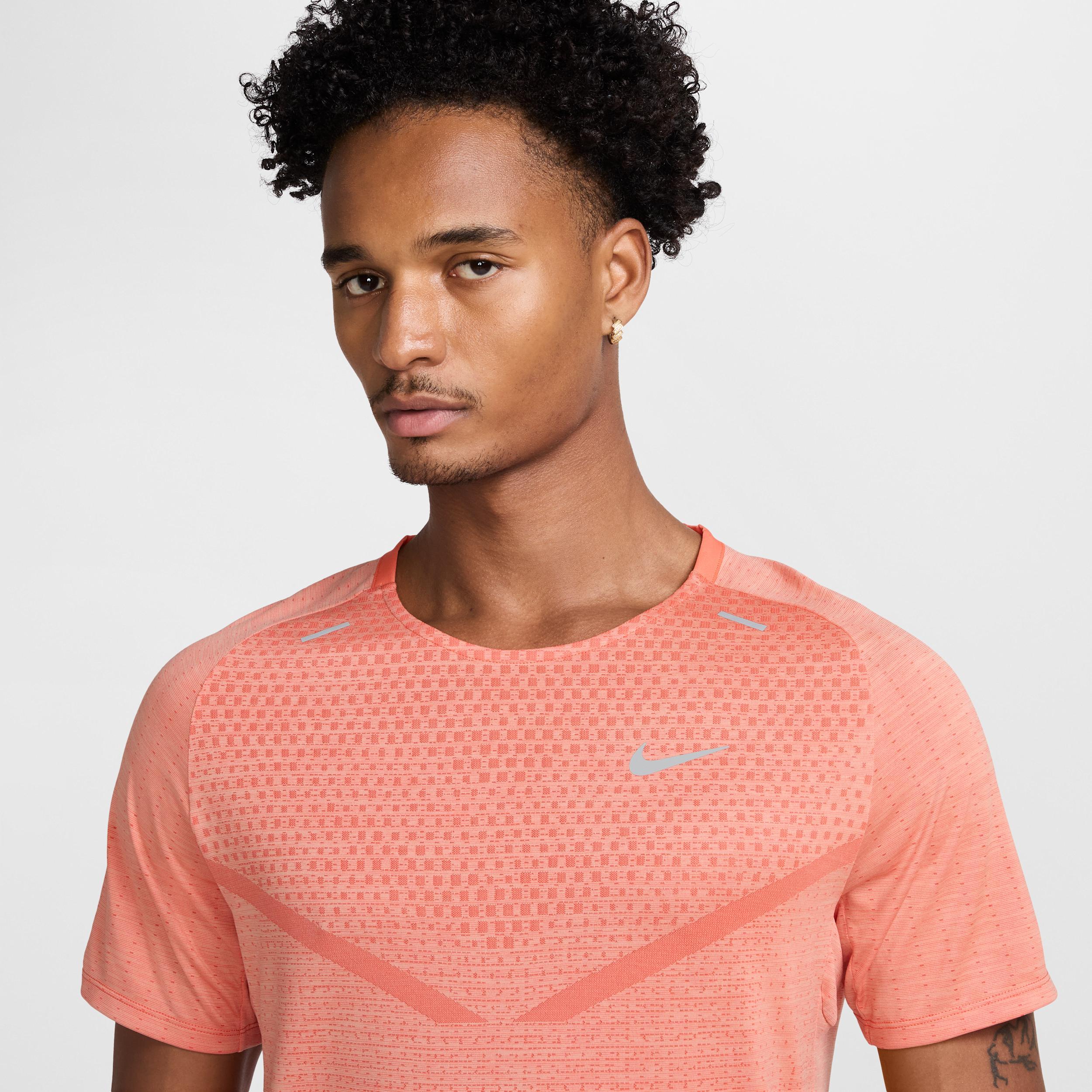 Nike Men's TechKnit Dri-FIT ADV Short-Sleeve Running Top Product Image