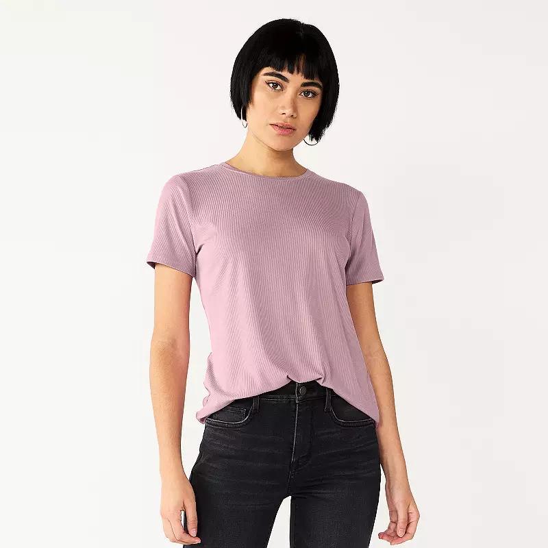 Women's Nine West Essential Crewneck Tee,  Product Image