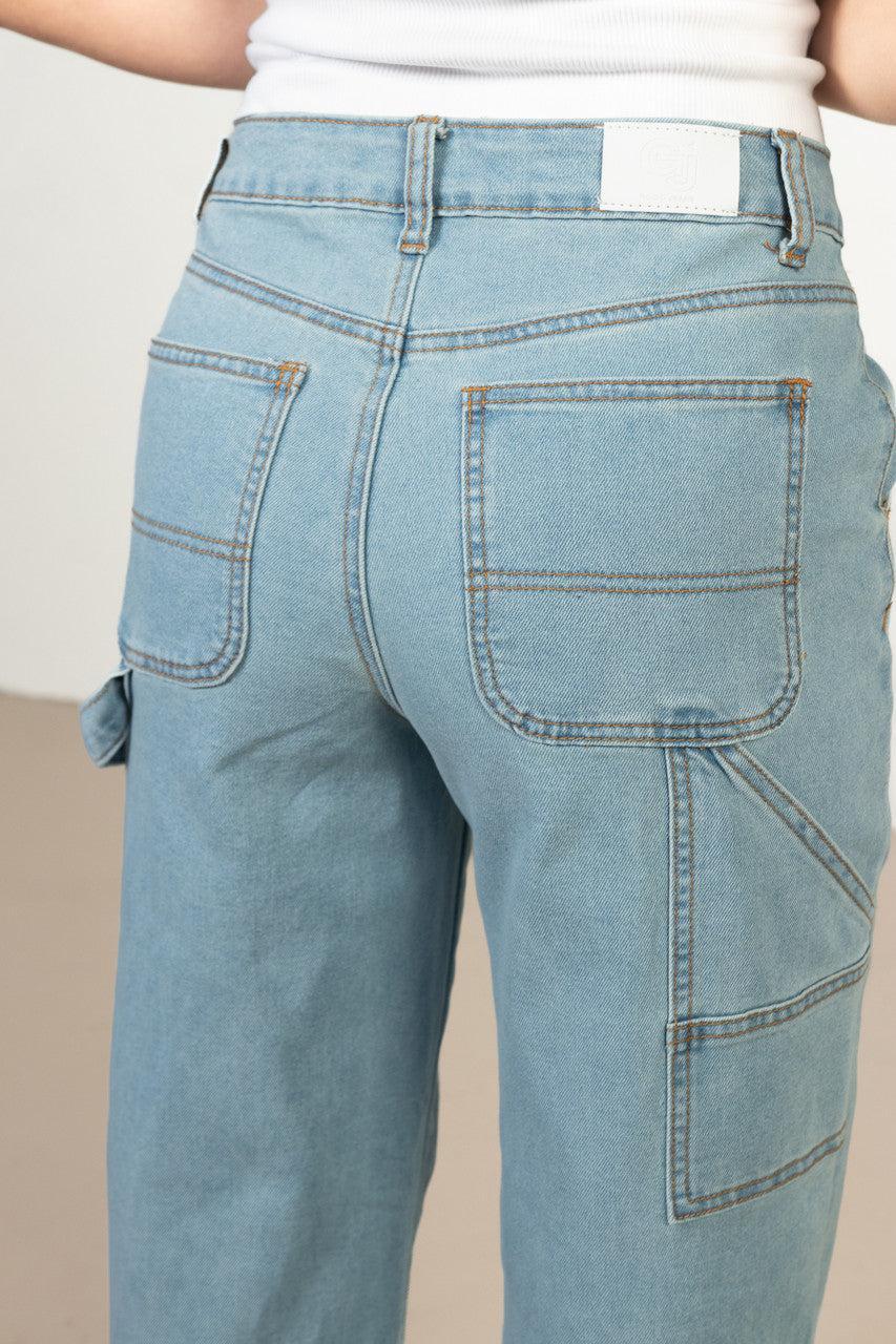 Light Wash Carpenter Jeans Product Image