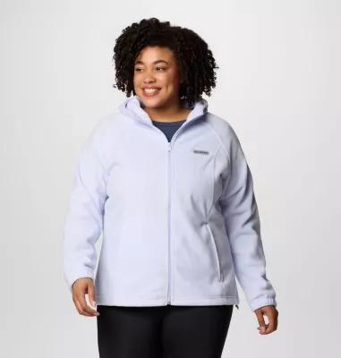 Columbia Womens Benton Springs Full Zip Fleece Hoodie - Plus Size- Product Image