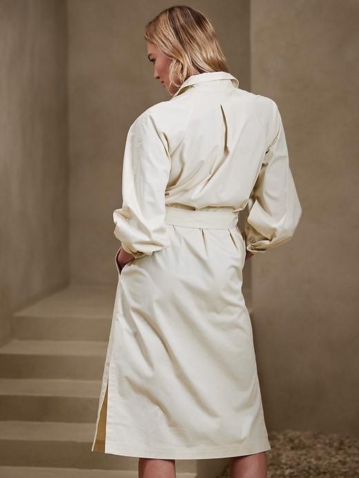 Twill Utility Midi Shirtdress Product Image