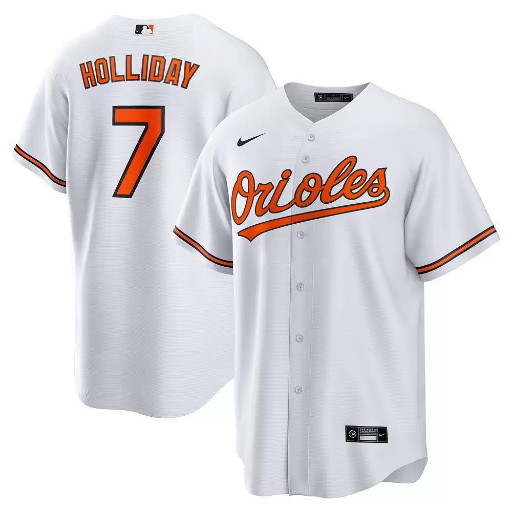 Jackson Holliday Baltimore Orioles Nike Mens MLB Replica Jersey | T770OLWHBO7-WB1 Product Image