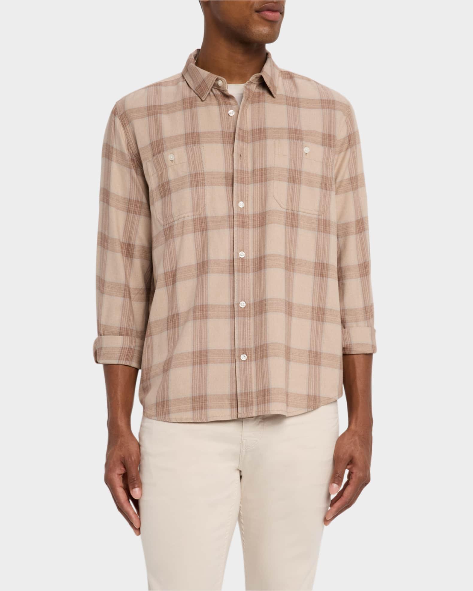 Men's Everett Plaid Button-Down Shirt Product Image