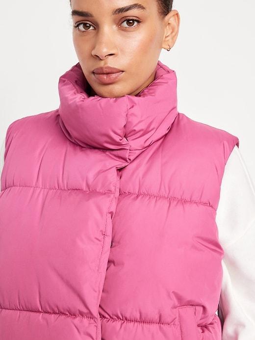 Quilted Puffer Vest Product Image