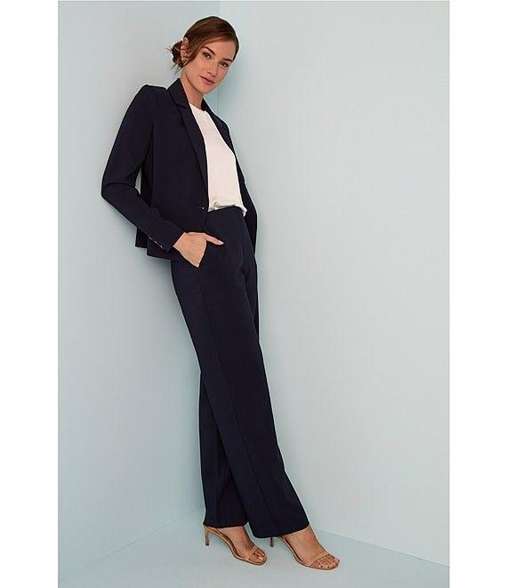 NIC + ZOE Stretch Suiting Notch Lapel Long Sleeve Blazer Product Image