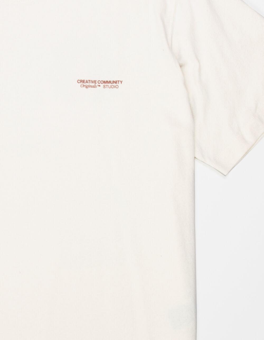 JACK & JONES Noho Mono Mens Tee - BUTTER CREAM Product Image