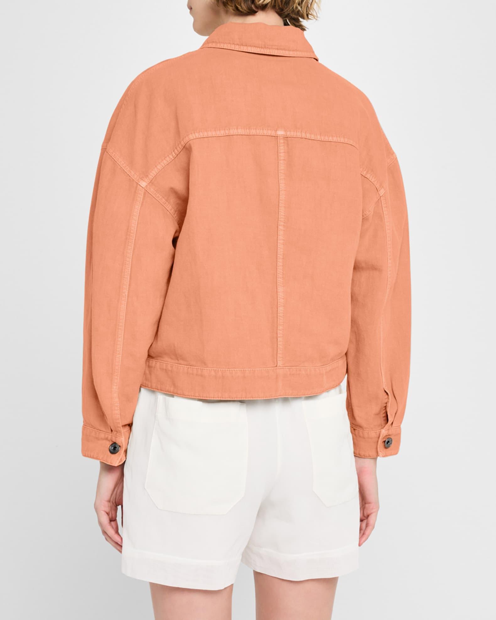 Garment Dyed Short Jacket Product Image