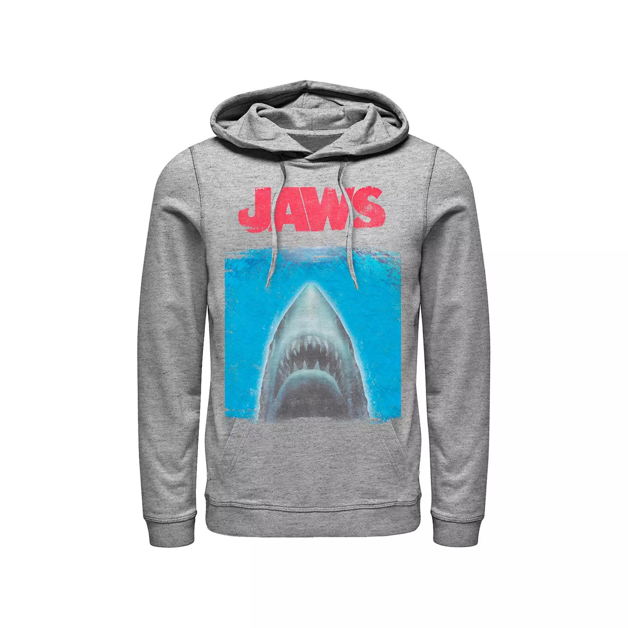 Men's Jaws Open Water Poster Hoodie,  Product Image