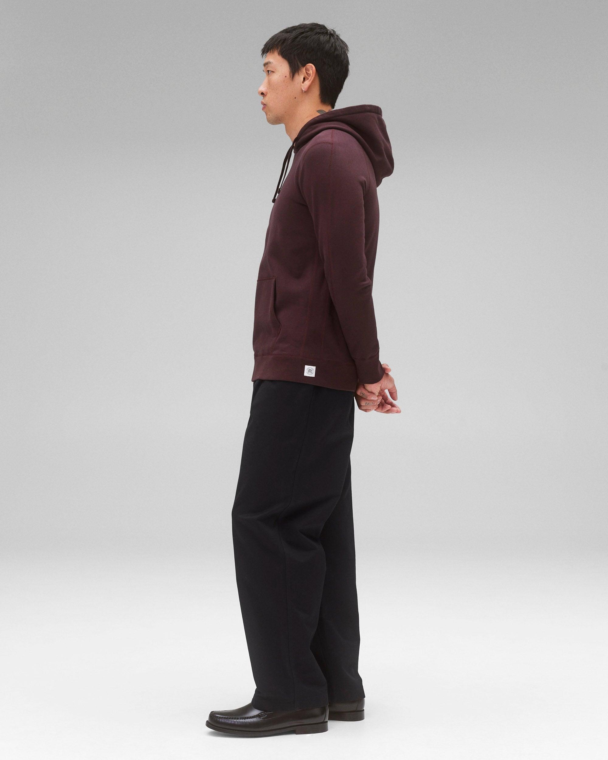 Midweight Terry Slim Hoodie Male Product Image