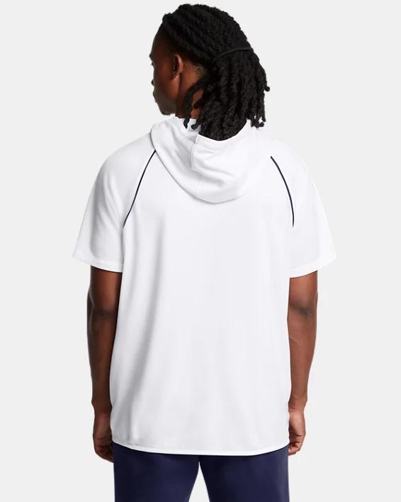 Men's UA Command Collegiate Short Sleeve Hoodie Product Image