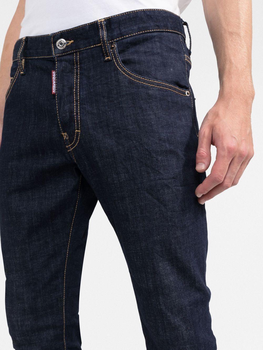 logo-print slim-fit jeans Product Image