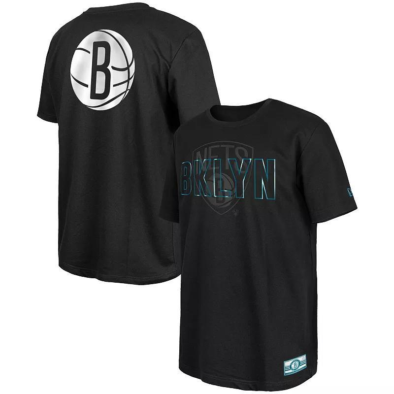 Mens New Era Brooklyn Nets 2023/24 City Edition Elite Pack T-Shirt Product Image