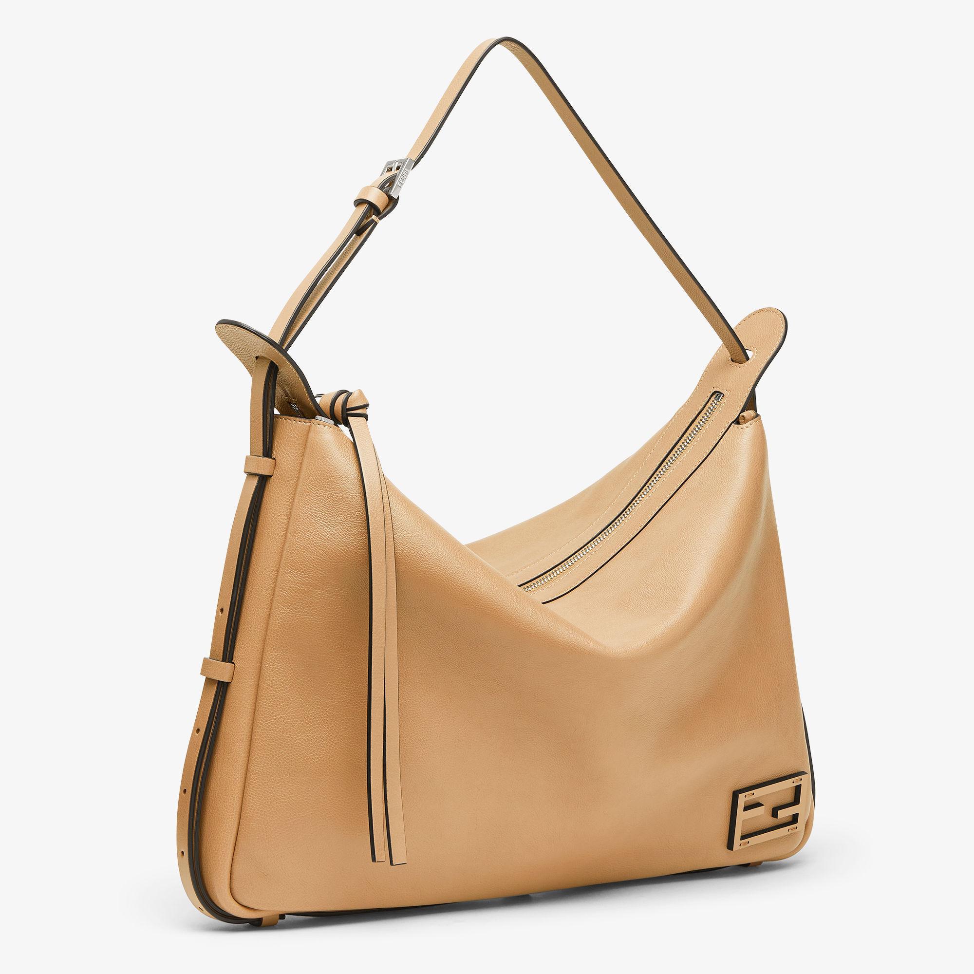 Simply Fendi LargeBeige leather bag Product Image