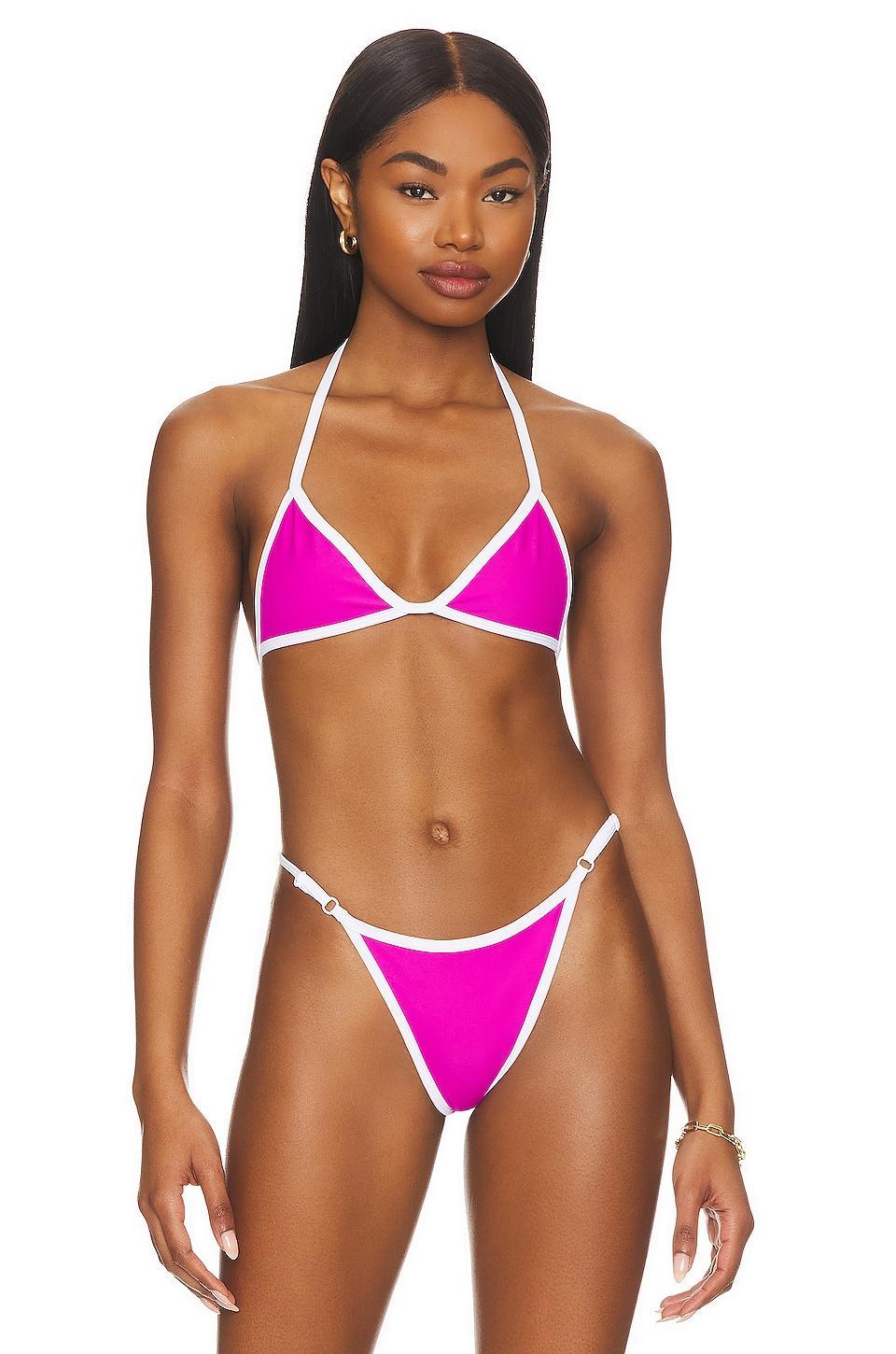 Luci Reversible Bikini Top VDM Product Image