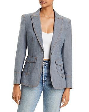 Womens Louisa Gathered Sleeve Jacket Size 0 Product Image