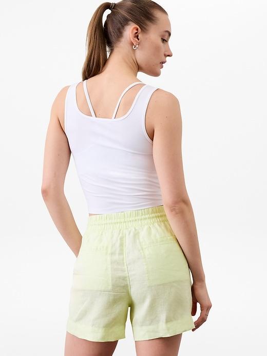 Retreat Linen Mid Rise 4" Short Product Image