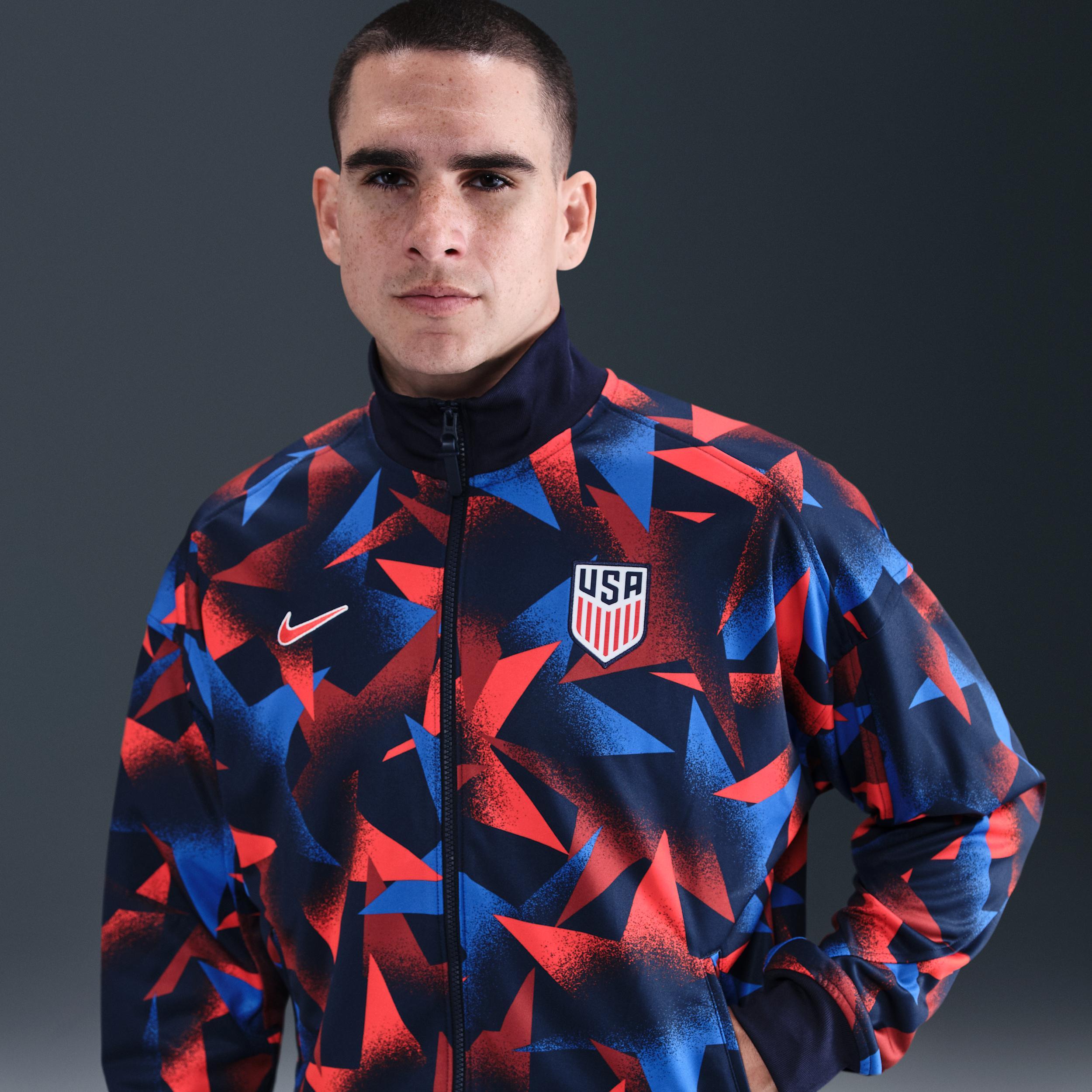 USMNT Academy Pro Nike Men's Dri-FIT Soccer Anthem Jacket Product Image