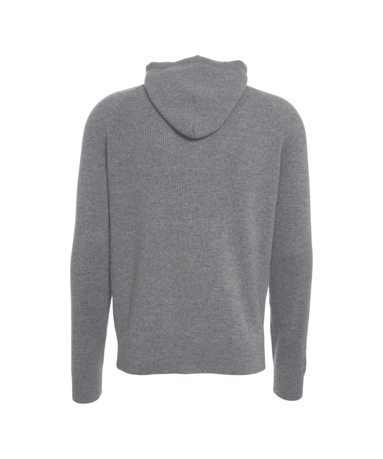 Hooded knit jacket Product Image