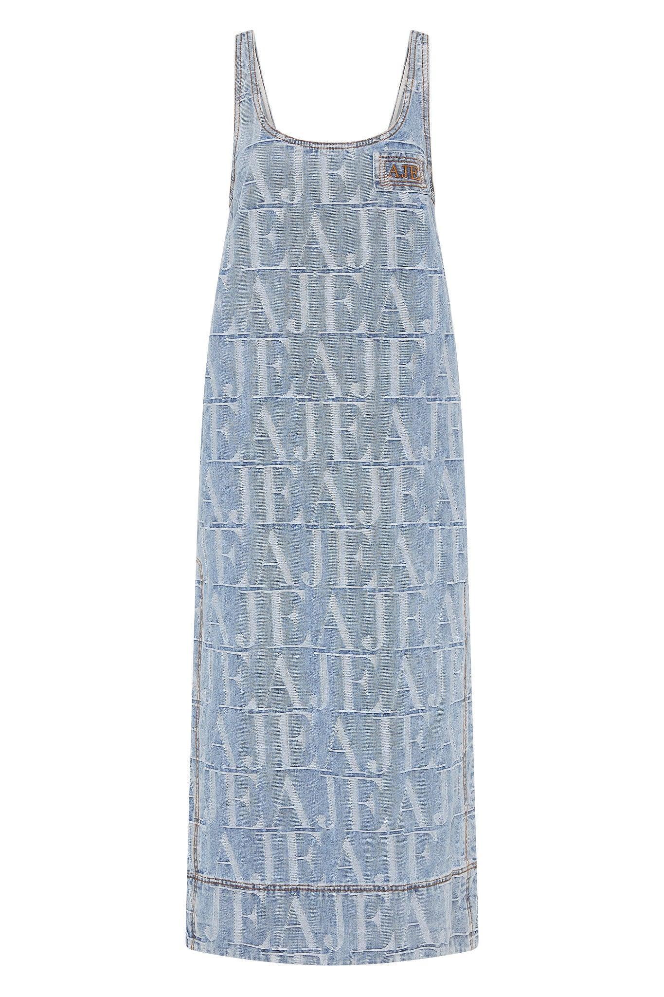 Nostalgia Denim Midi Dress Product Image