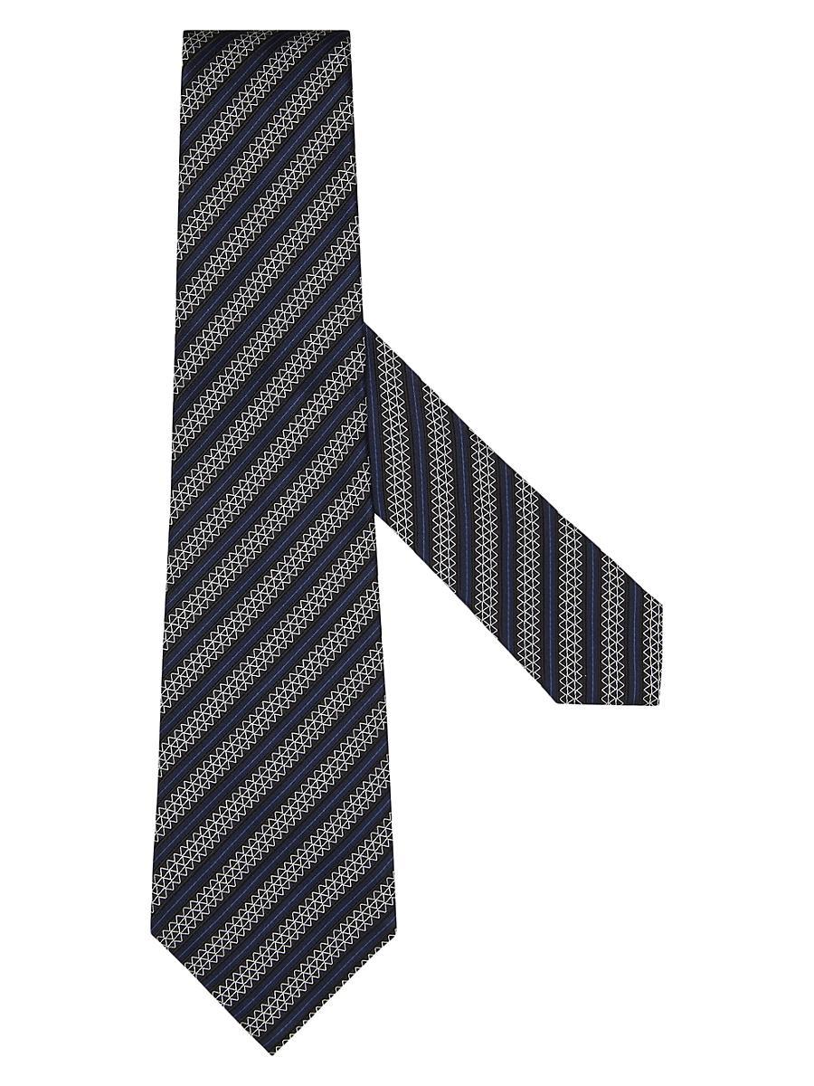 Mens Silk and Cotton Tie Product Image