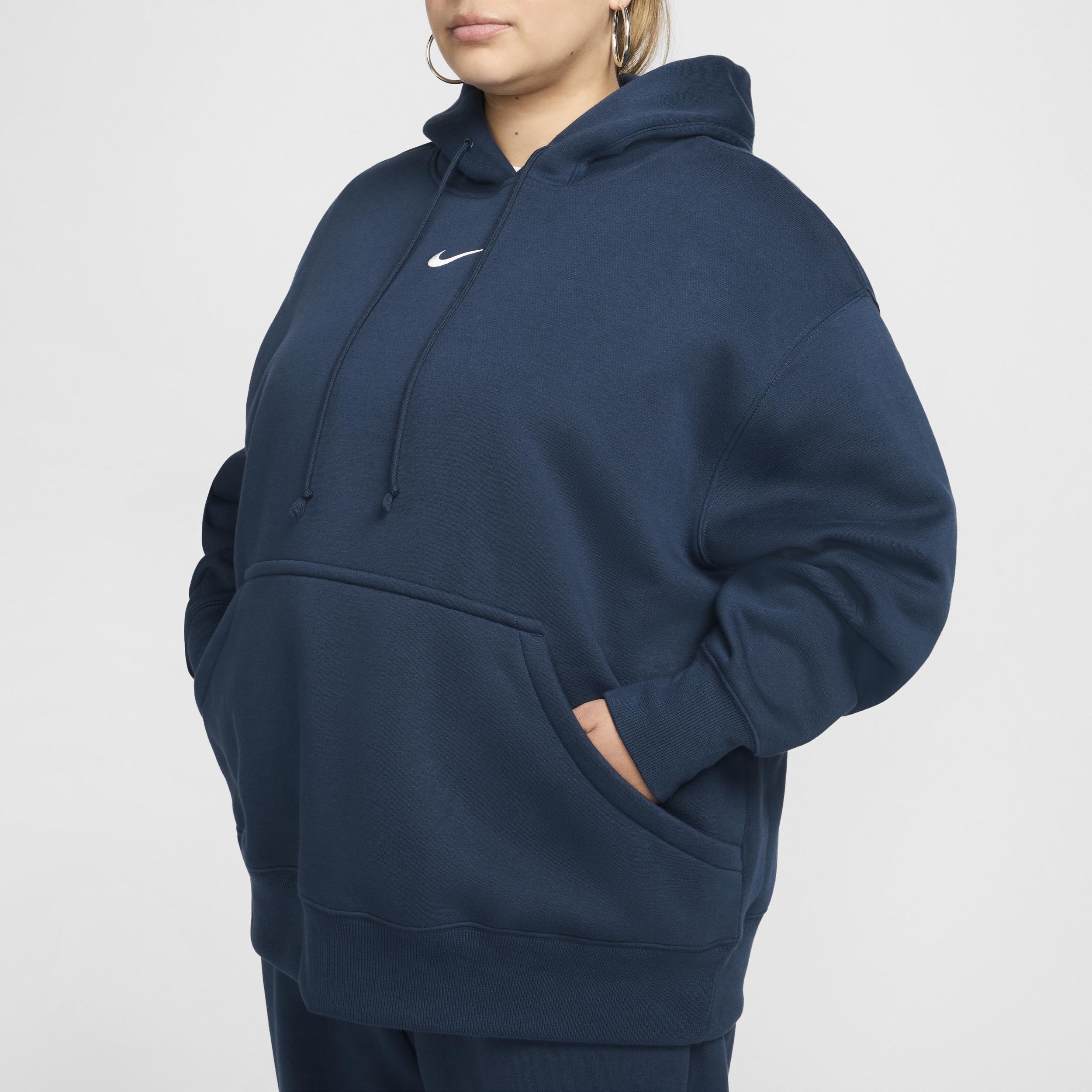 Nike Sportswear Phoenix Fleece Women's Oversized Pullover Hoodie (Plus Size) Product Image