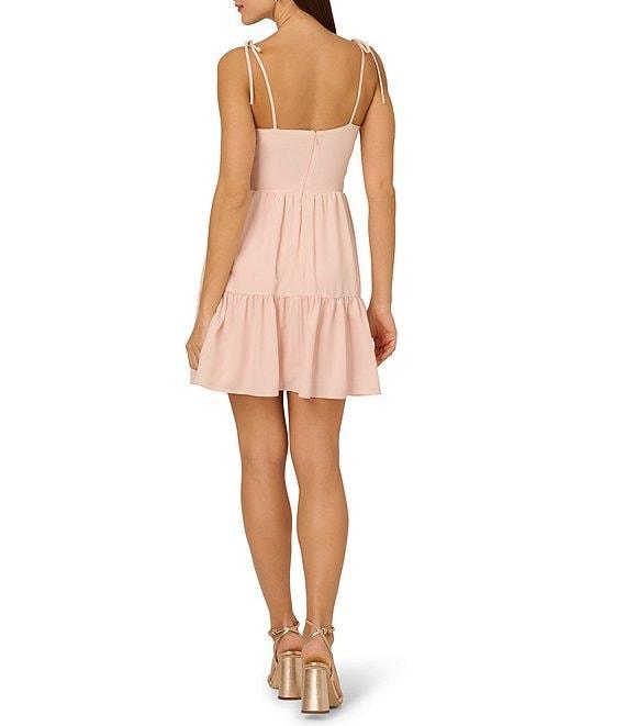 Adrianna by Adrianna Papell Sweetheart Neck Sleeveless A-Line Mini Dress Product Image