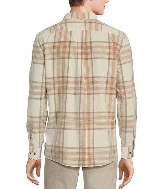 Rowm The Nomad Long Sleeve Large Plaid Washed Corduroy Shirt Product Image