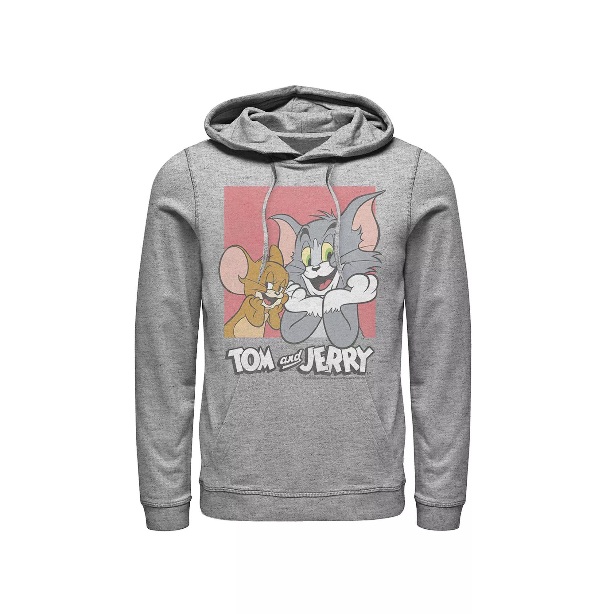 Men's Tom & Jerry Tj Square Hoodie,  Product Image