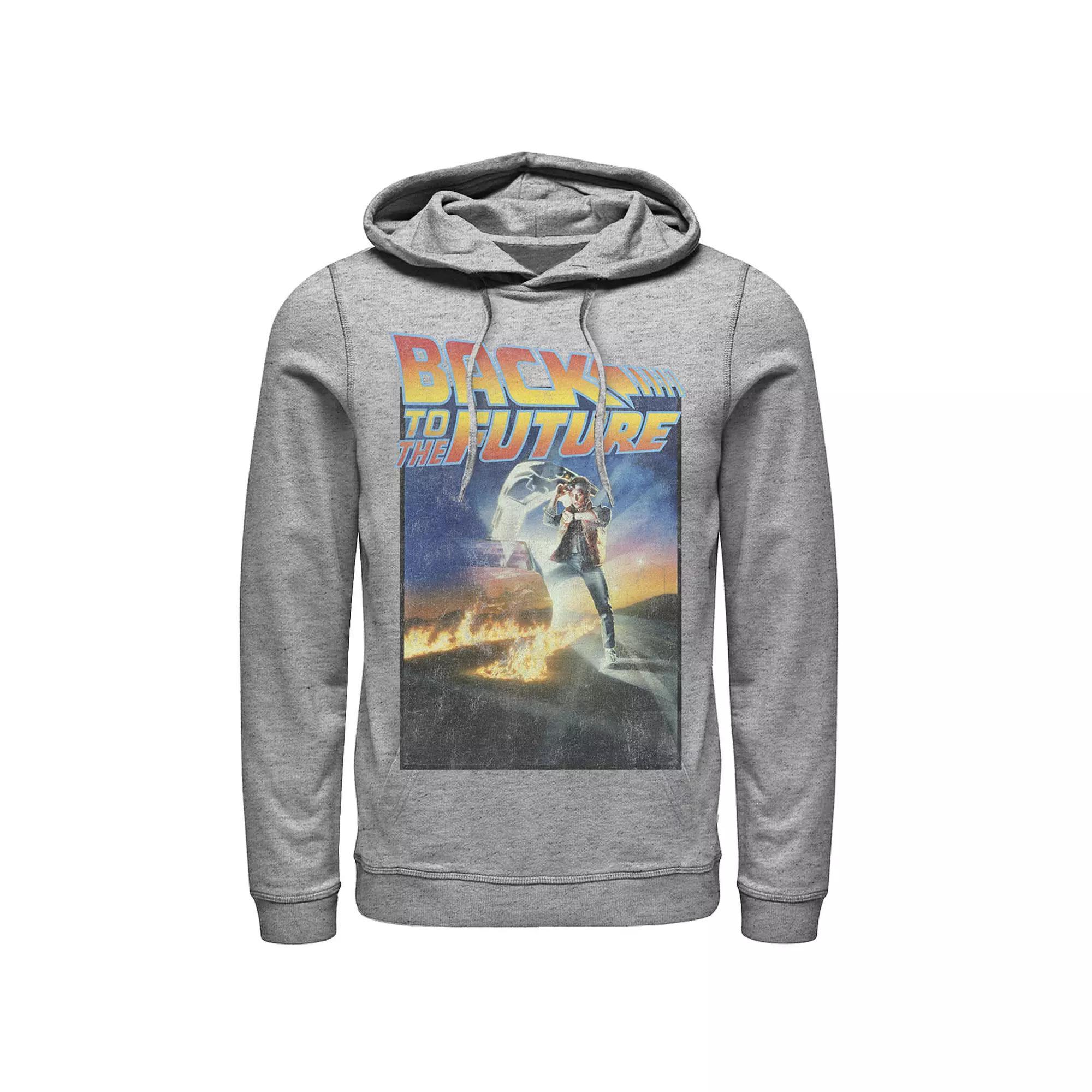 Men's Back To The Future Classic Poster Hoodie,  Product Image