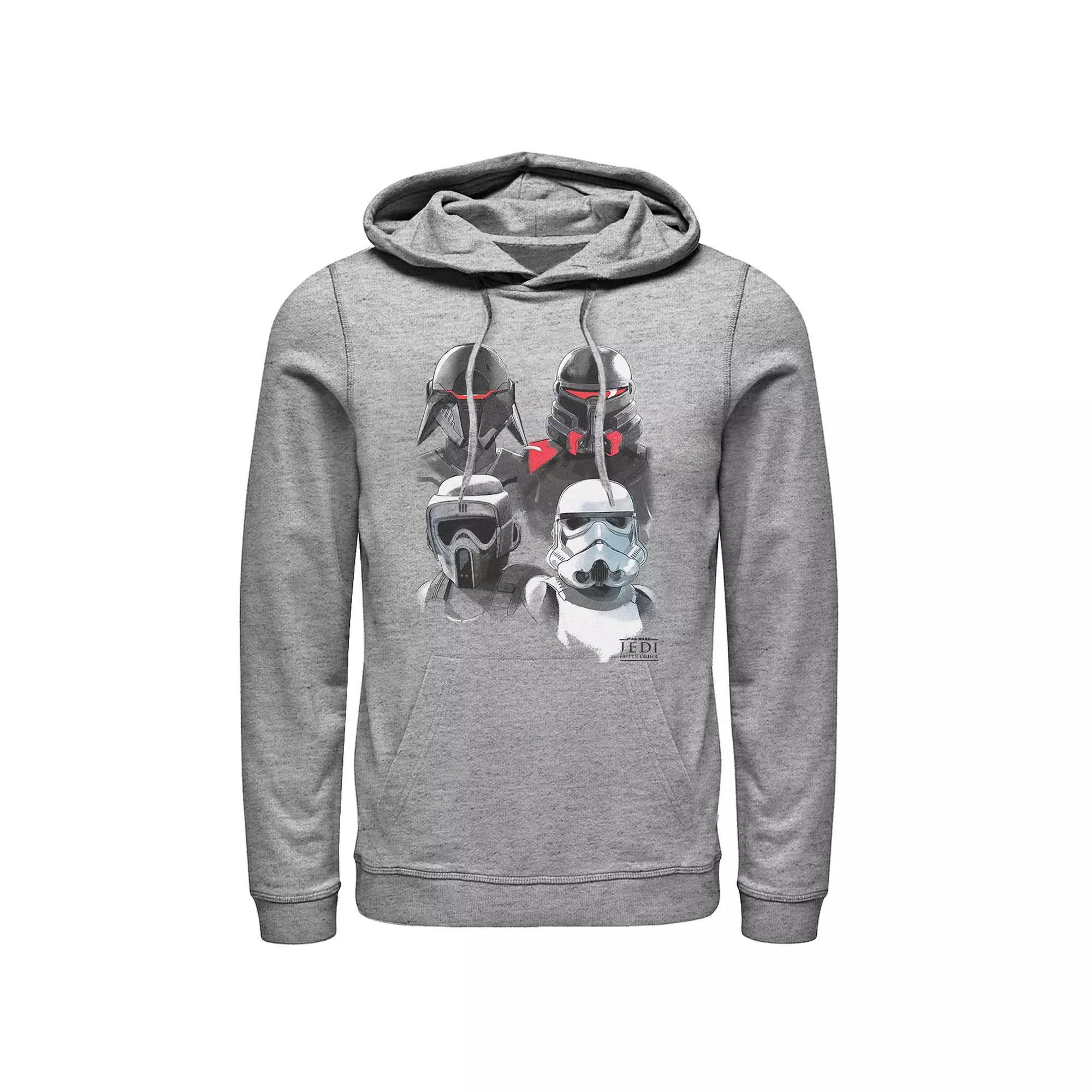 Men's Star Wars Imperial College Pullover Sweatshirt, Size: XL, Athletic Grey Product Image