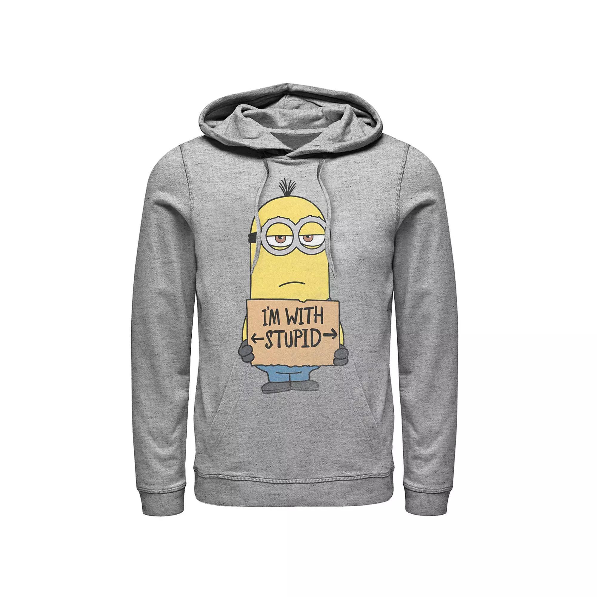 Disney / Pixar's Toy Story Woody Men's Pastel Hey Howdy Hey Hoodie, Size: Medium, Athletic Grey Product Image