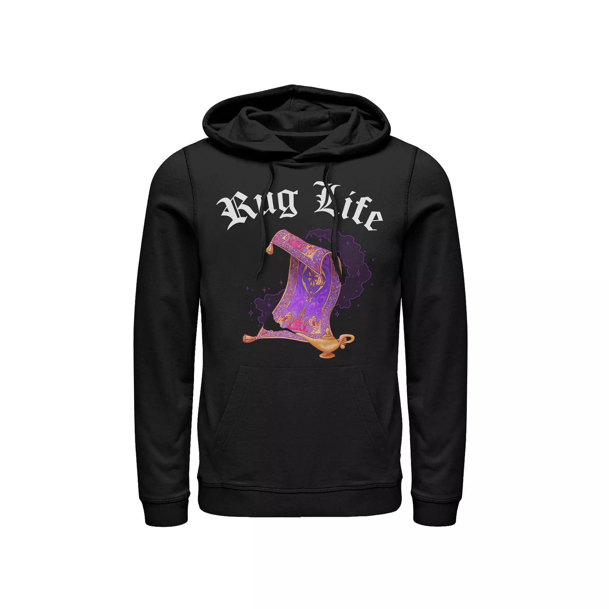 Disney's Aladdin Men's Rug Life Pullover Hoodie, Size: Medium, Black Product Image