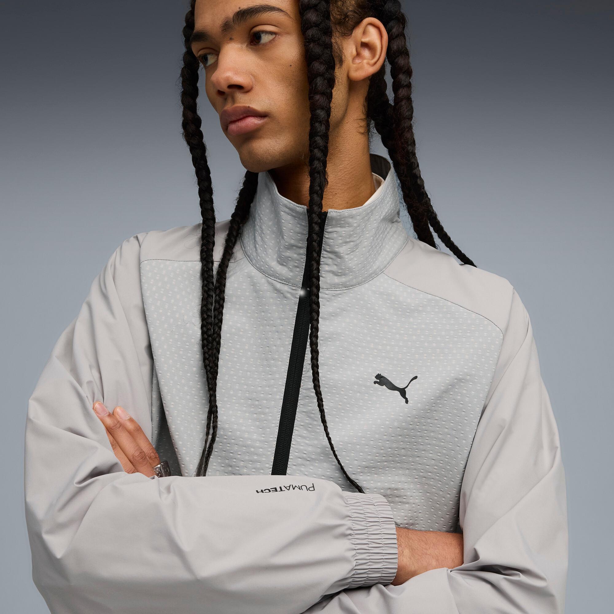 PUMATECH Half-Zip Crew Men in Grey Product Image