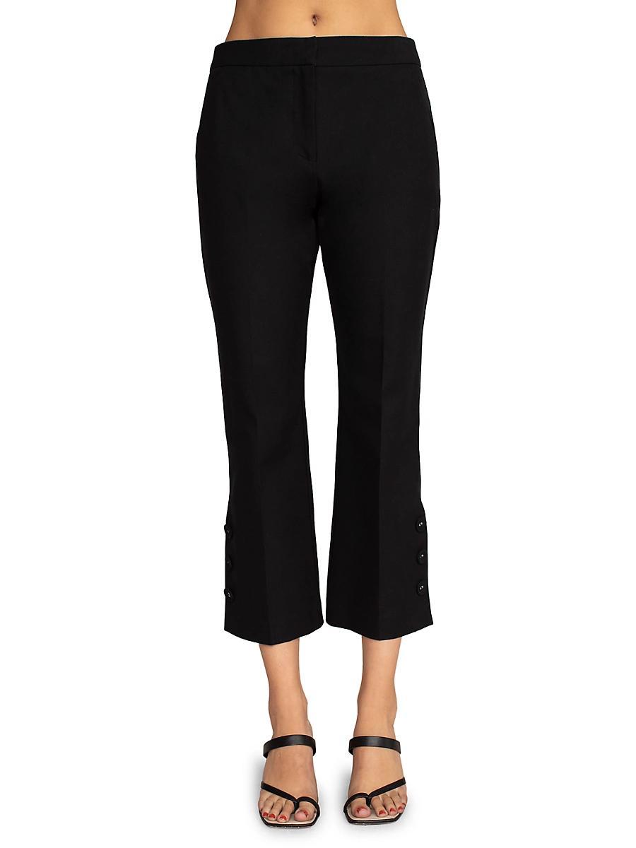 Womens Ore Cropped Boot-Cut Pants Size 0 Product Image