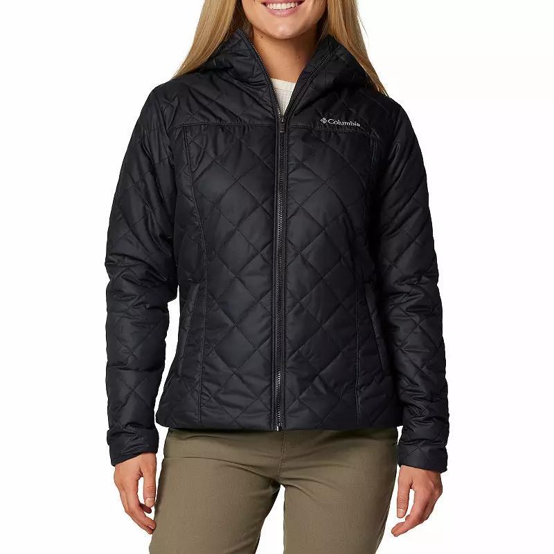 Women's Columbia Copper Crest II Hooded Jacket, Size: XXL, Collegiate Blue Product Image