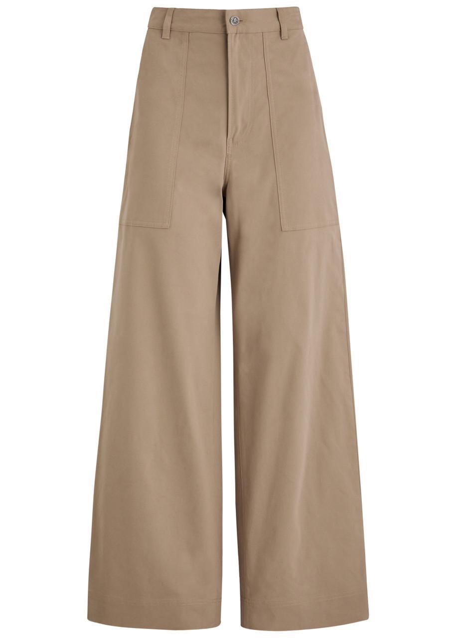 MONCLER Straight Pants In Camel Product Image