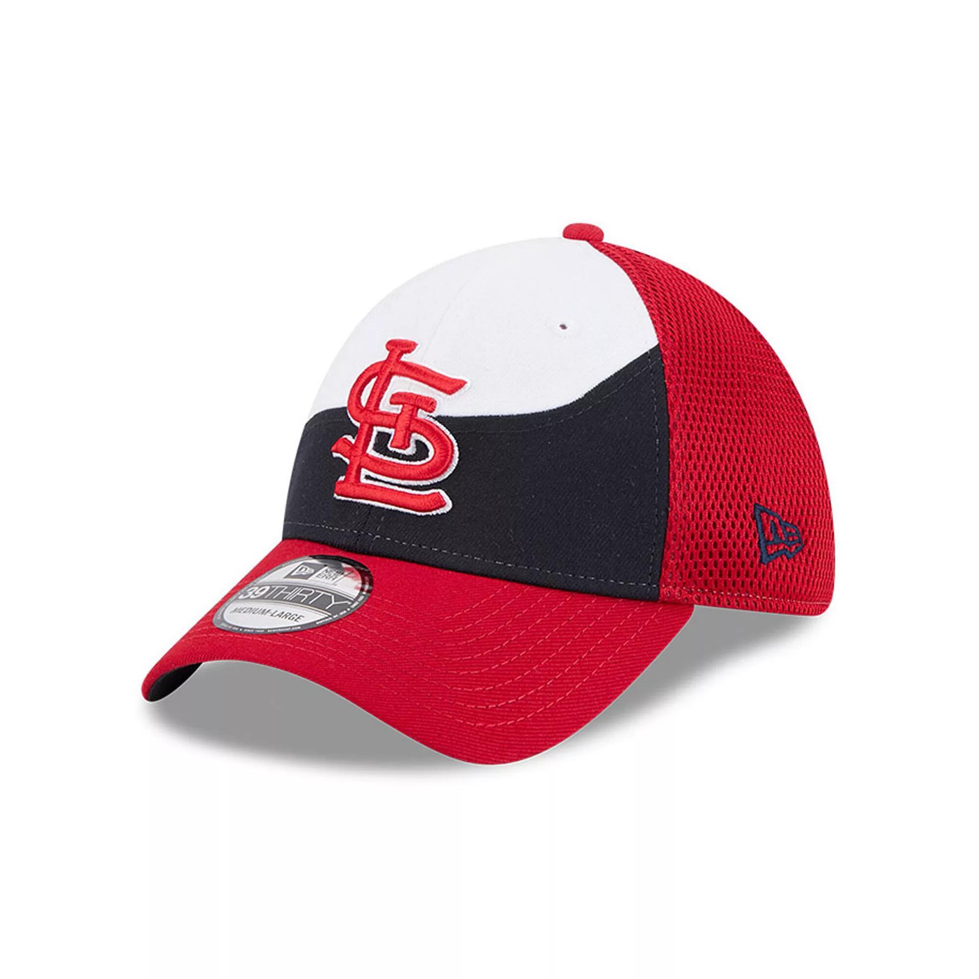 Men's New Era Navy/Red St. Louis Cardinals 2025 Spring Training 39THIRTY Flex Hat,  Product Image