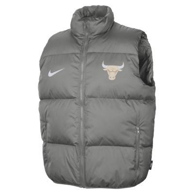Chicago Bulls City Edition Men's Nike NBA Puffer Vest Product Image