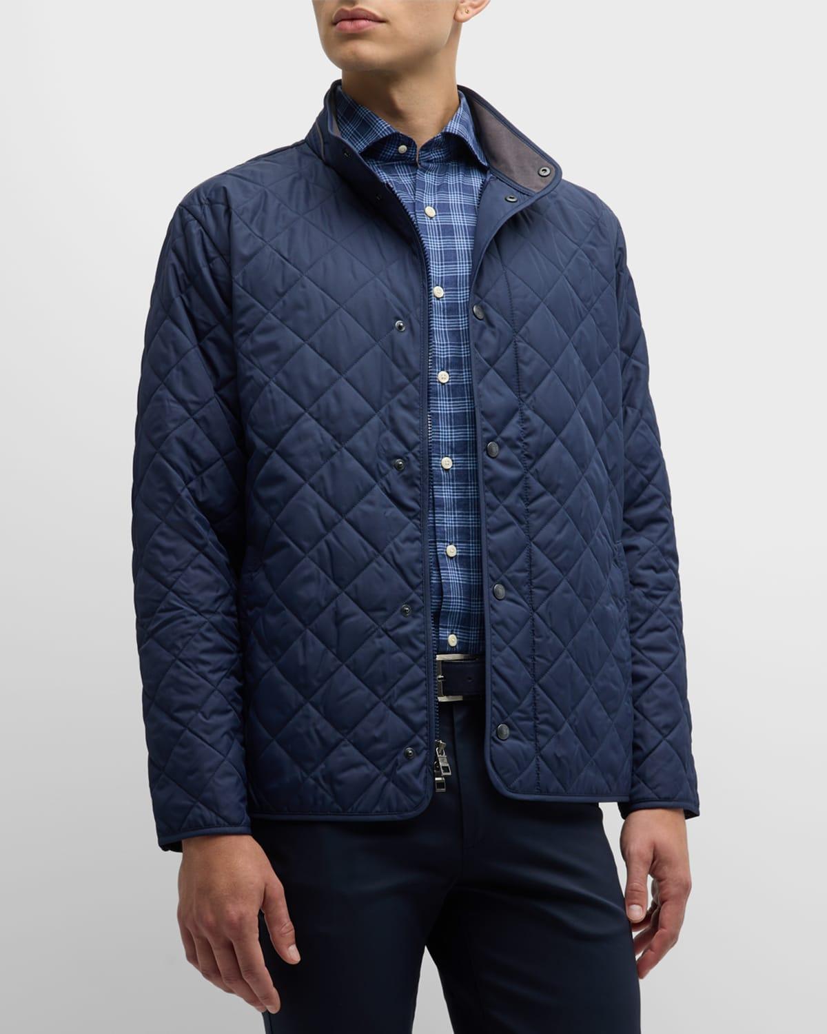 Mens Suffolk Quilted Coat Product Image